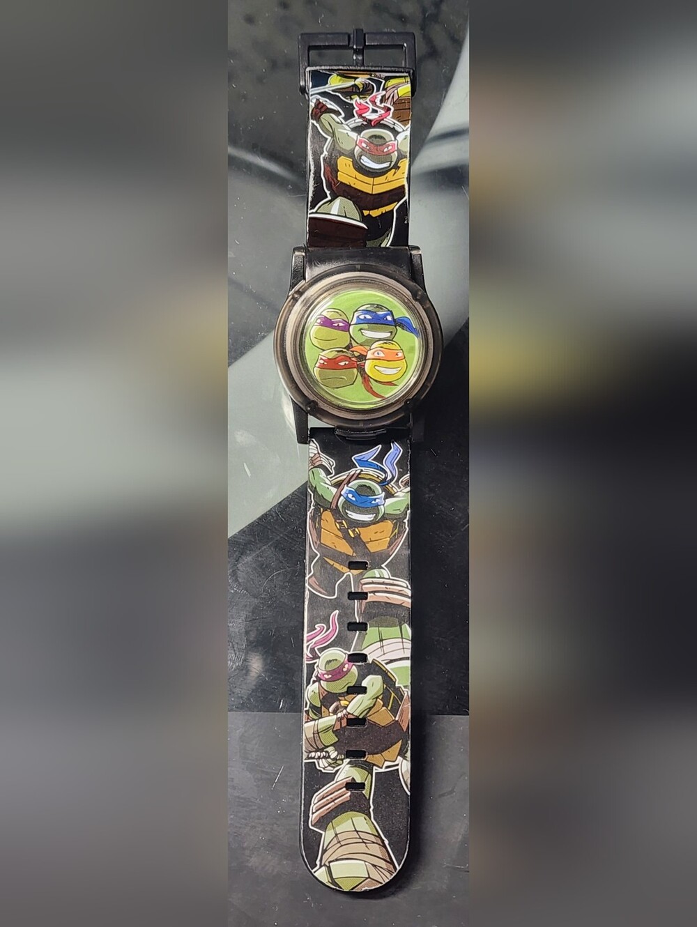 TMNT Kids Digital Flip Top Lights Watch - 2015